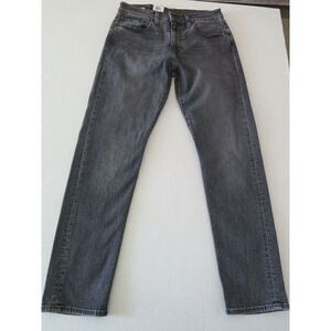 Levi 510 Mens Sz 34"x34" Skinny Faded Washed Black Jeans Stretch Pants $89